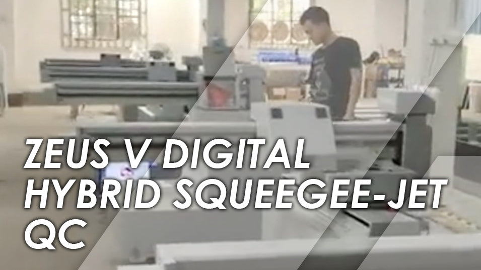 Zeus V Digital Hybrid Squeegee-Jet - Screen Printing Machine