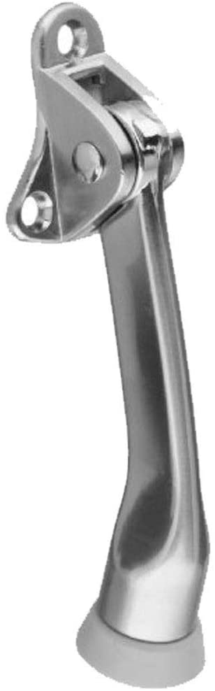 Litepak Kickdown Door Stop 4" -Satin Nickel