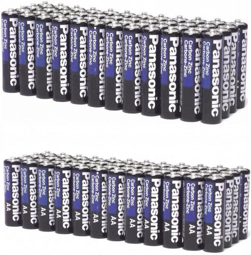 4 Pcs Panasonic AA Batteries Heavy Duty Power Carbon Zinc Double A Bat — BSA  Trading Inc