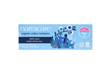 Regular Organic Cotton Tampons with Applicator - Natracare