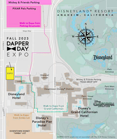 DapperDay Expo Map