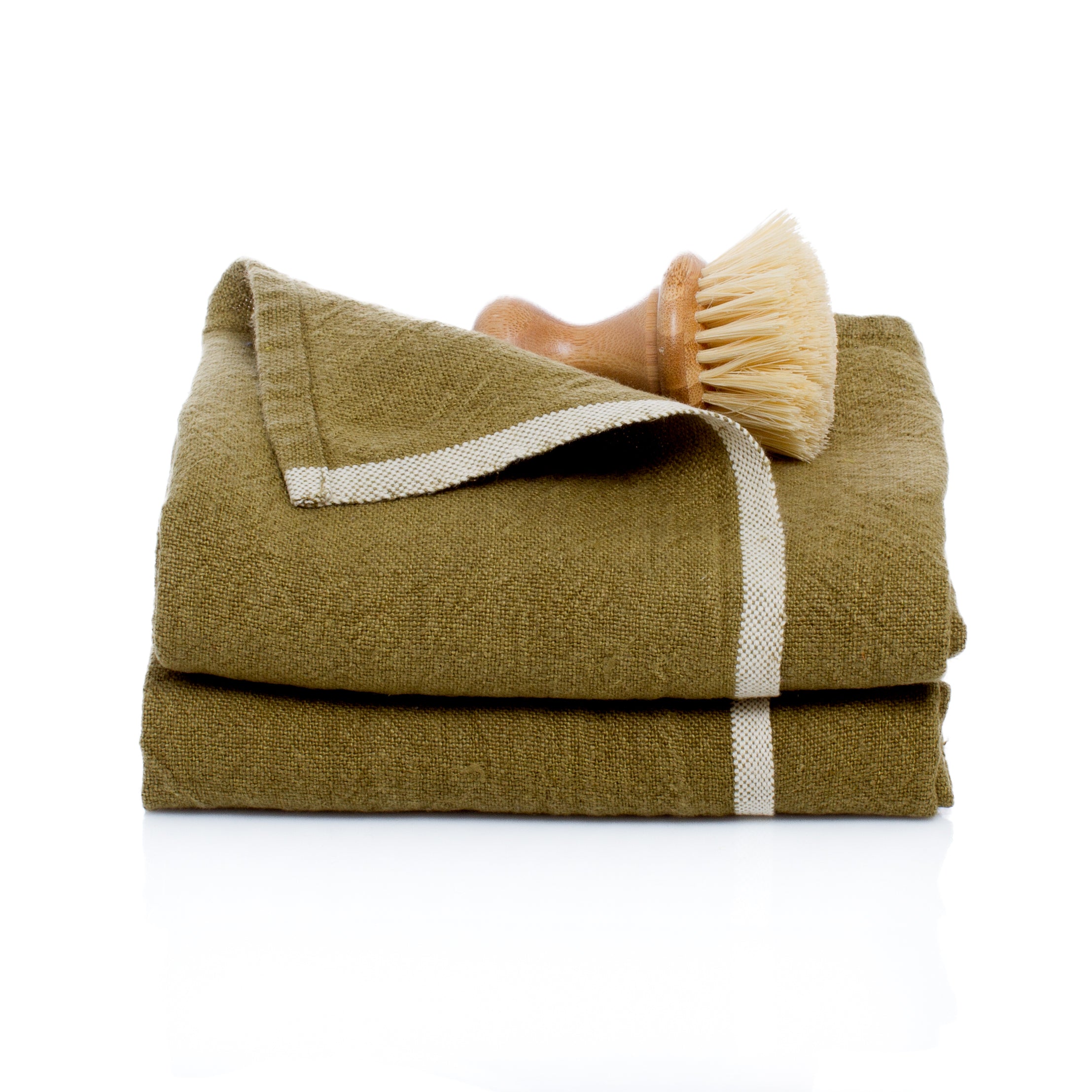 Khadhi Chunky Linen Napkins- By Caravan – CouleurNature