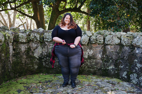 New Zealand plus size fashion blogger This is Meagan Kerr wears