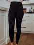 SA Exclusive Black Solid Leggings