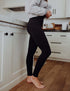 SA Exclusive Black Solid Leggings