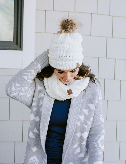 Furry Slouch Beanie