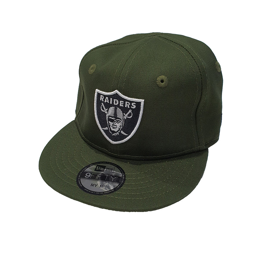 Las Vegas Raiders Infant Hat Rifle Green My 1st NFL Stretch New Era