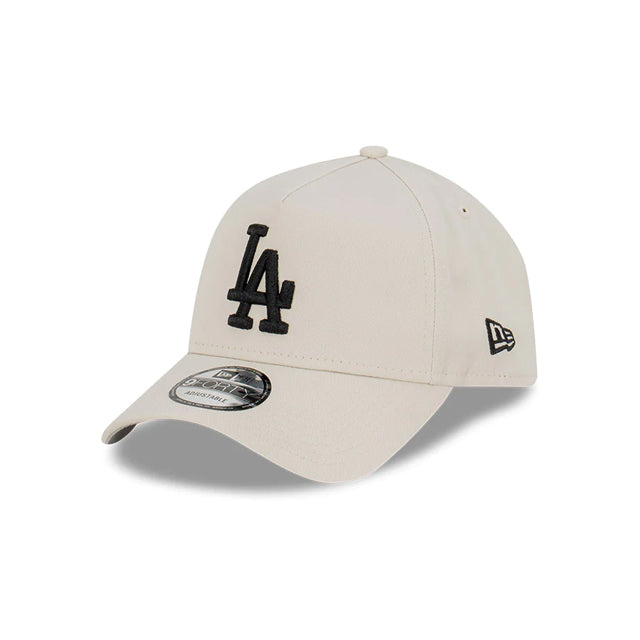 New Era  MLB Women's LA Dodgers Black Gold Curved Strapback Hat