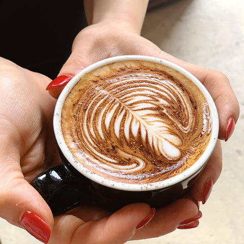 how to make tulip latte art