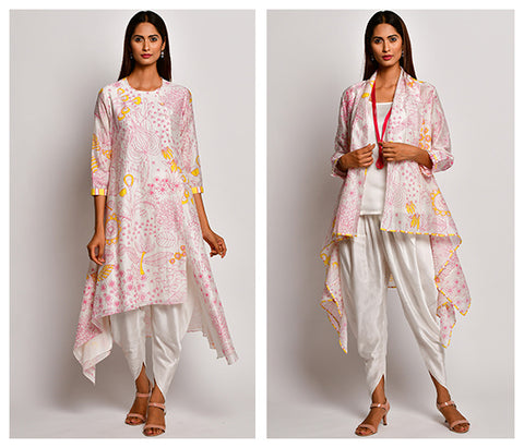Indian designer wear kurta set