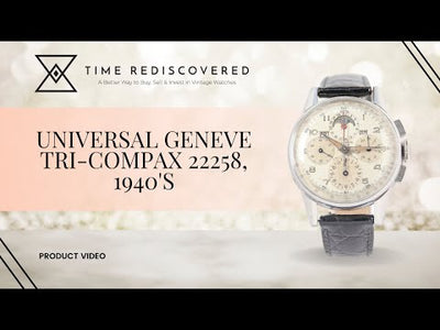 Universal Genève Tri-Compax 22258, Circa 1944