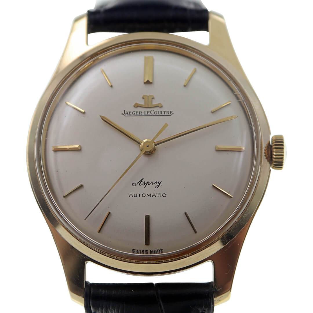 Jaeger Le Coultre Asprey Automatic Gold, 1960's Men's Vintage Watch