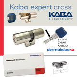 Cilindro Kaba ExperT Cross® PROFILO SVIZZERO Chiave/Chiave K89/DZCH