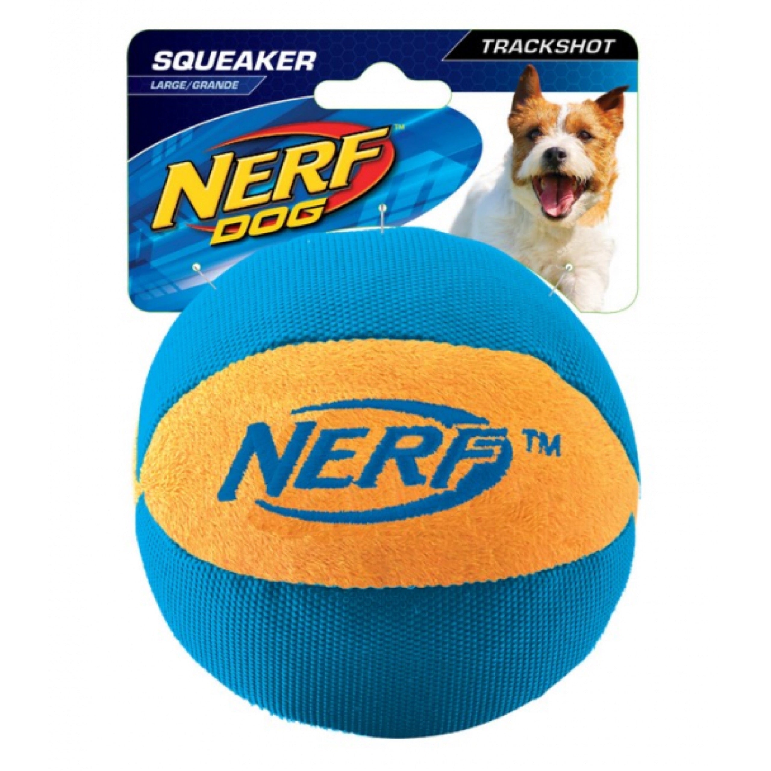 nerf dog squeaker ball