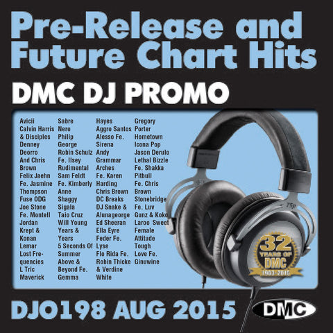 DMC DJ Promo 198 Double CD Compilation August 2015