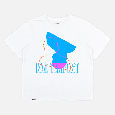 WAWWA The Line is a Curve Tee - White