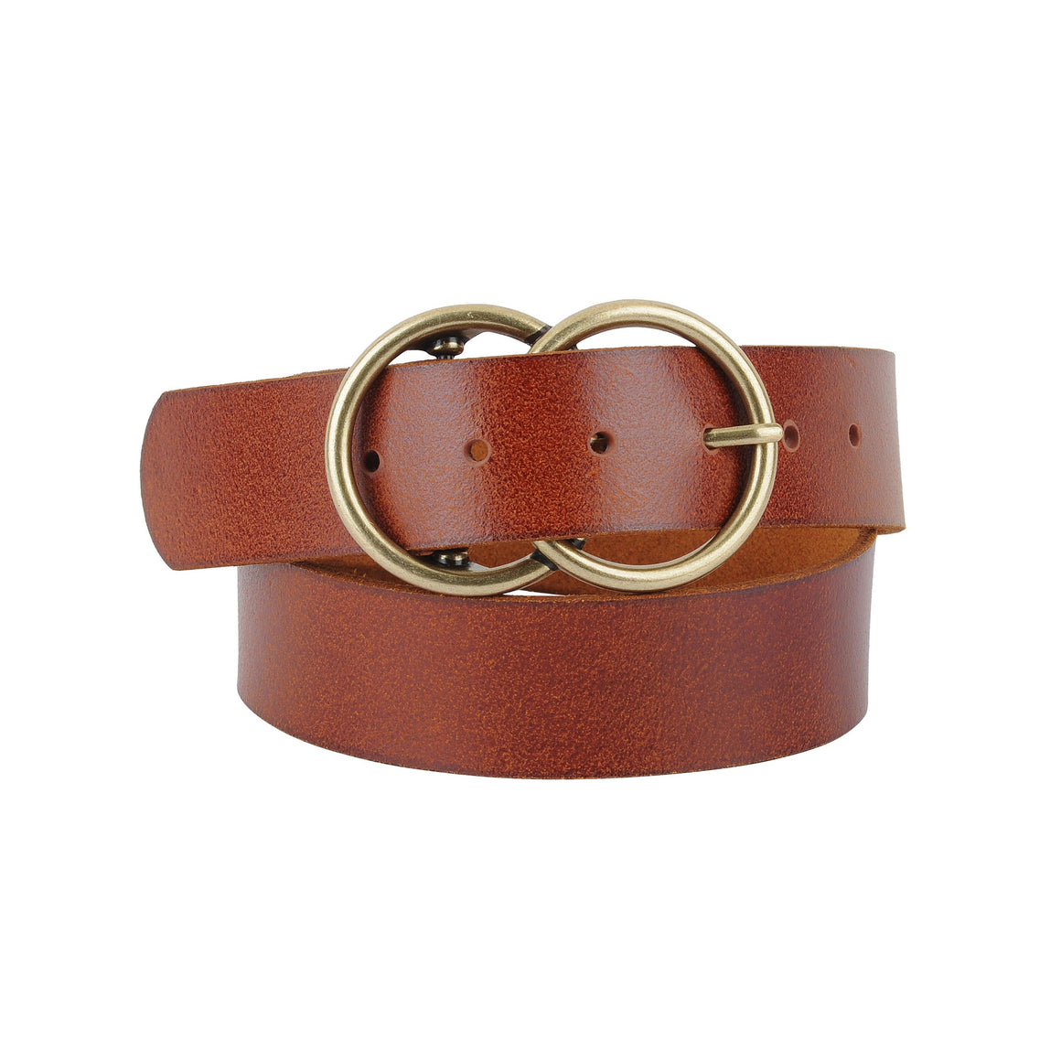 Adjustable Leather Belt, No. 1 - One Size Fits Most, USA Made