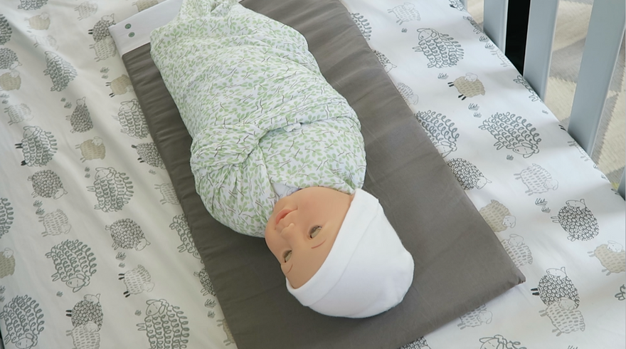 Use The Large Mat Crib