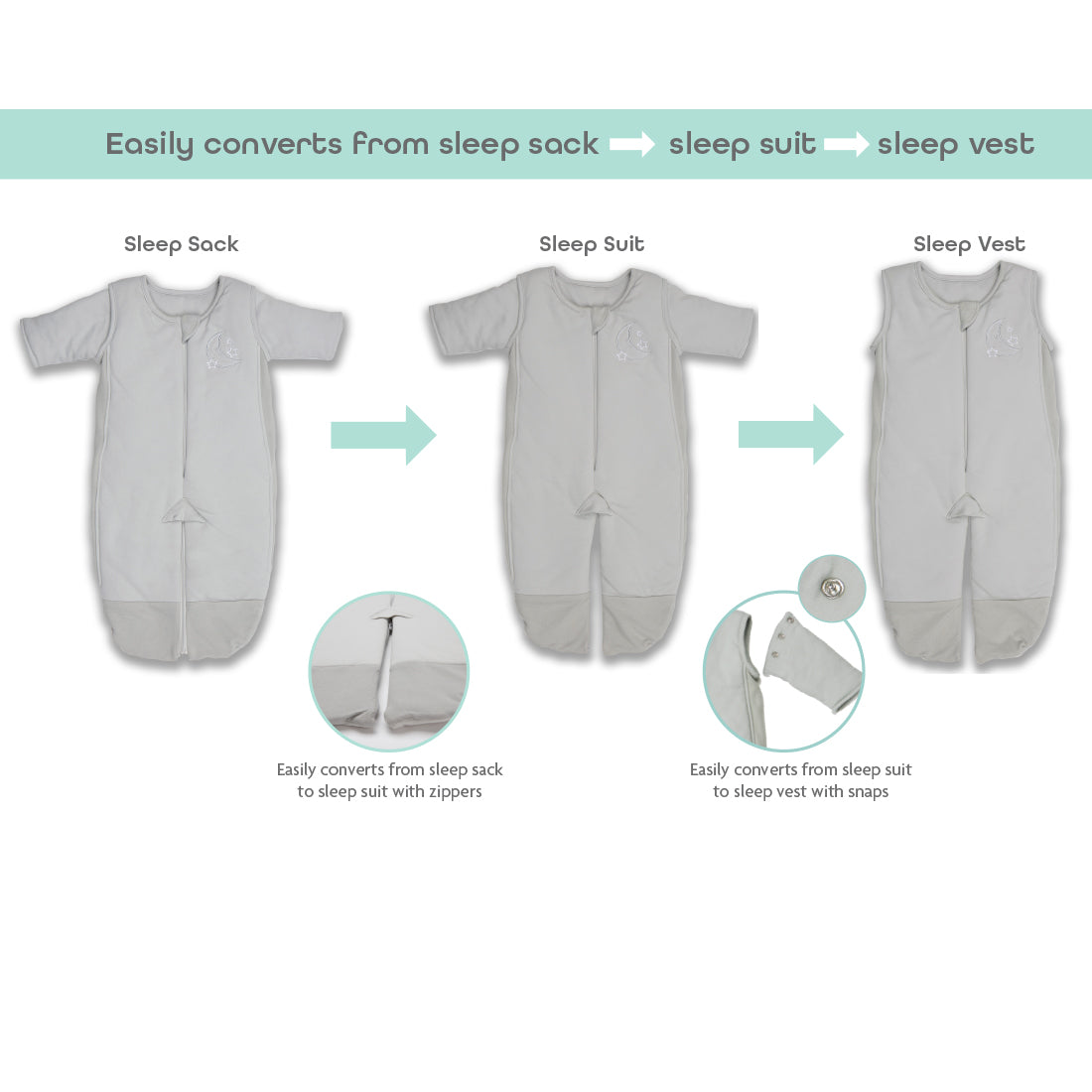 transitional swaddle sack