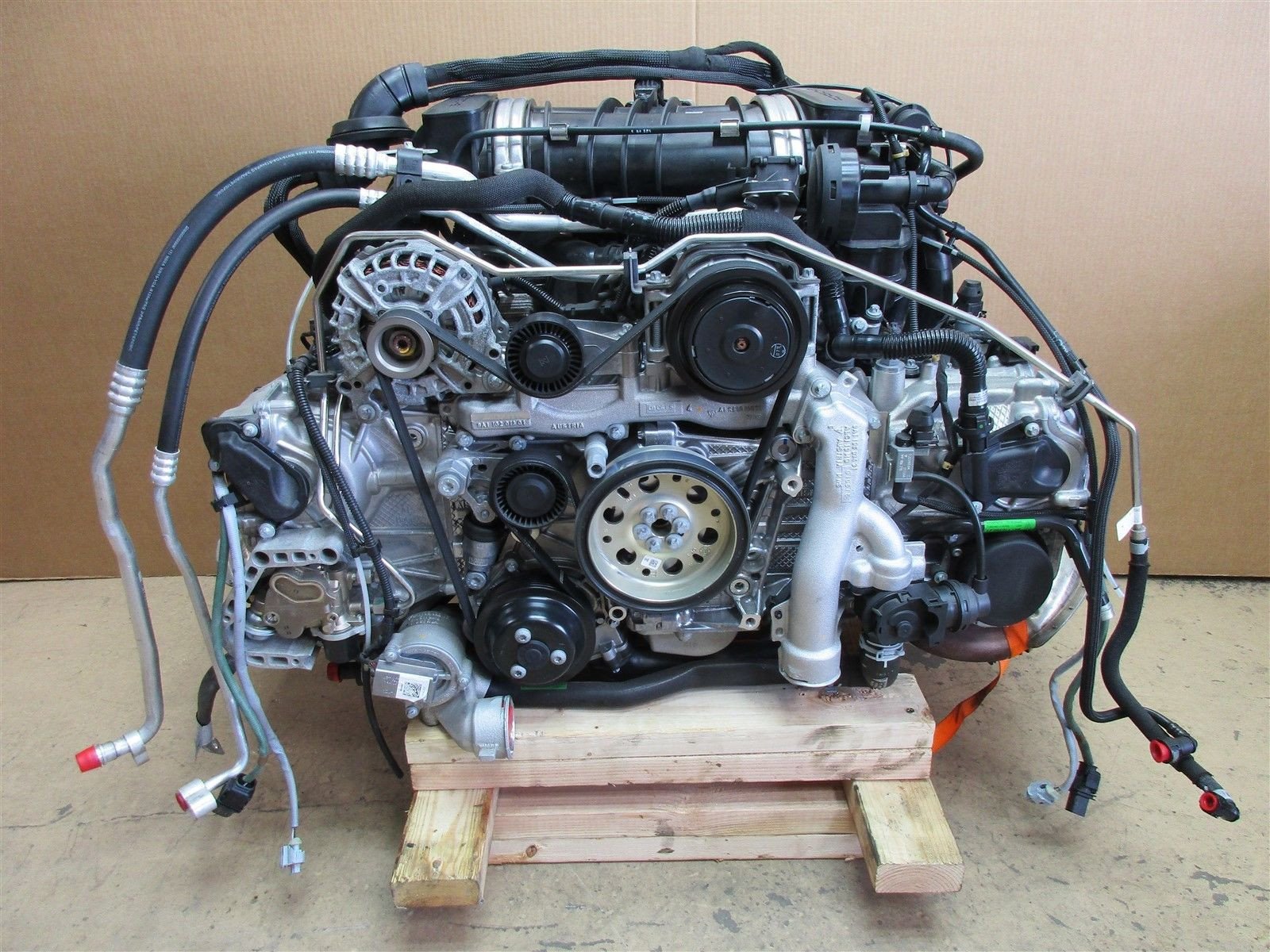 16 Boxster RWD Porsche 981 COMPLETE ENGINE 2.7 Motor 9A1