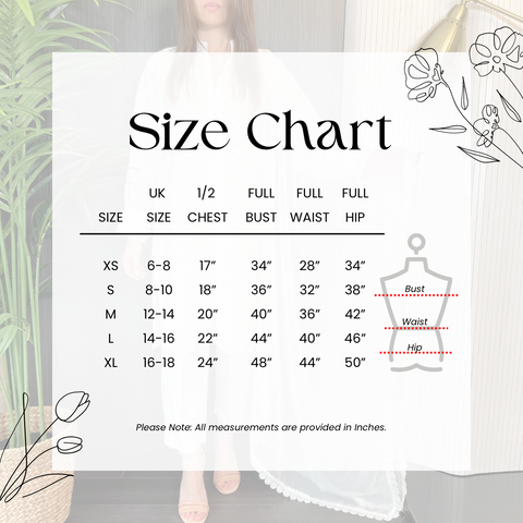 Want That Label | Size Chart – WANT THAT LABEL