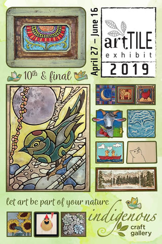 artTILE 2019 postcard