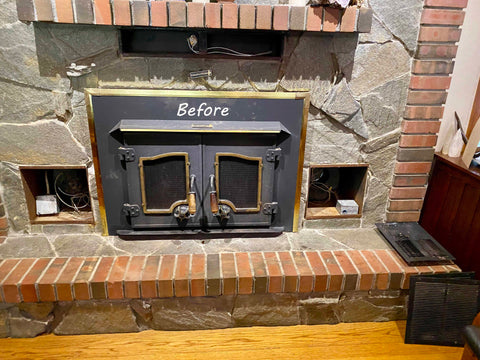 dated electric fireplace