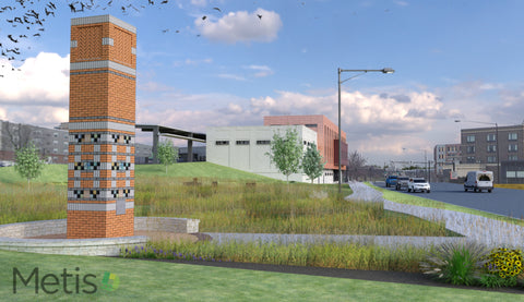 chimney swift tower architectural rendering