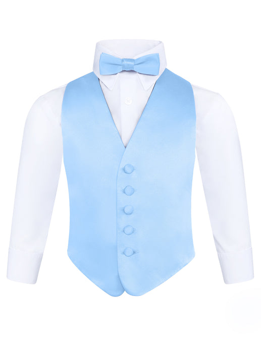 Light Blue Prom Vests