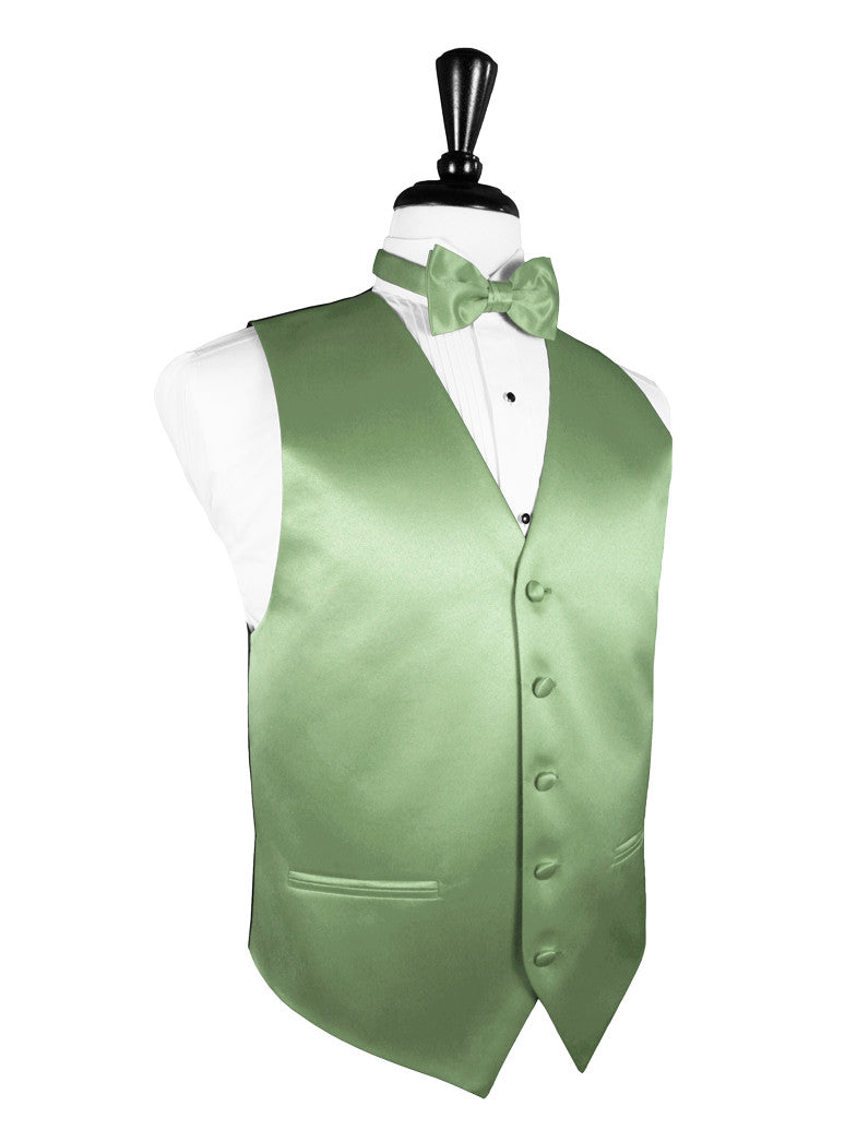 green tuxedo vests