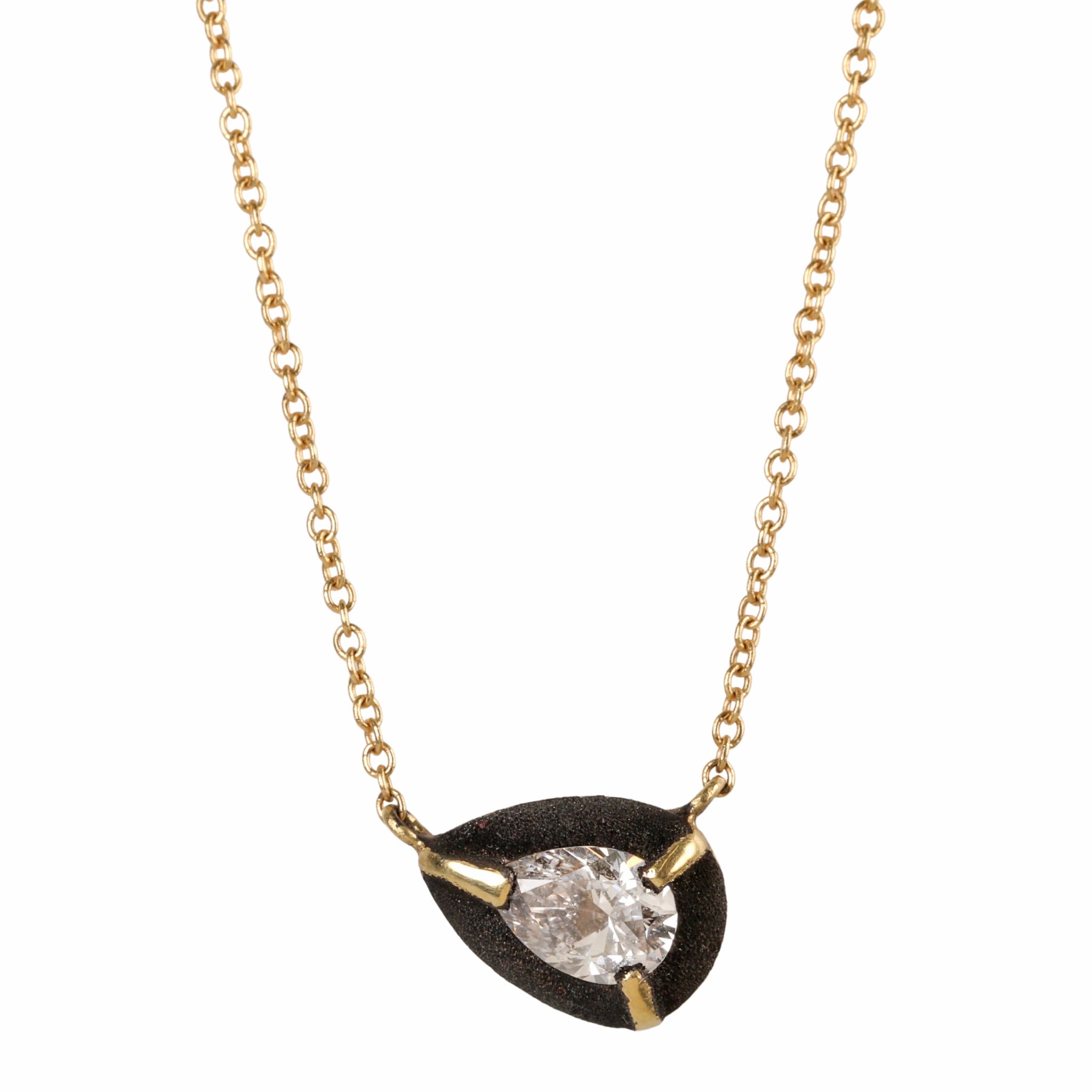 Catoosa Ball Necklace GOLD – Caroline Hill