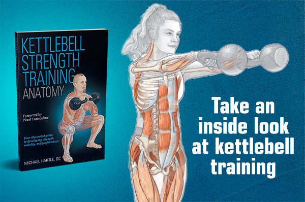 Kettlebell Strength Training Anatomy book cover