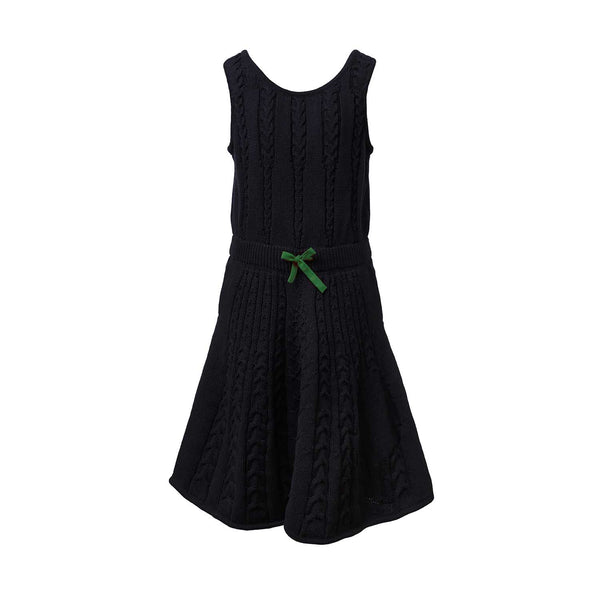 Beautiful Black Knitted Dress for Girls
