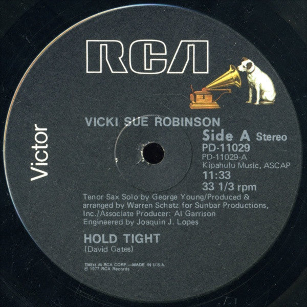 Vicki Sue - Hold / The Around VG 12" Single R– Shuga Records