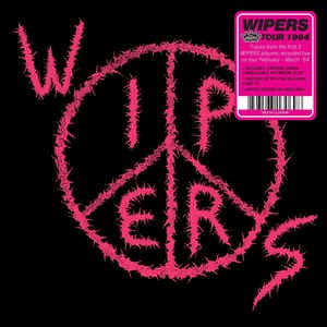 Wipers ‎– Tour 1984 - New LP Record 2021 Jackpot Pink Marbled Vinyl - Punk