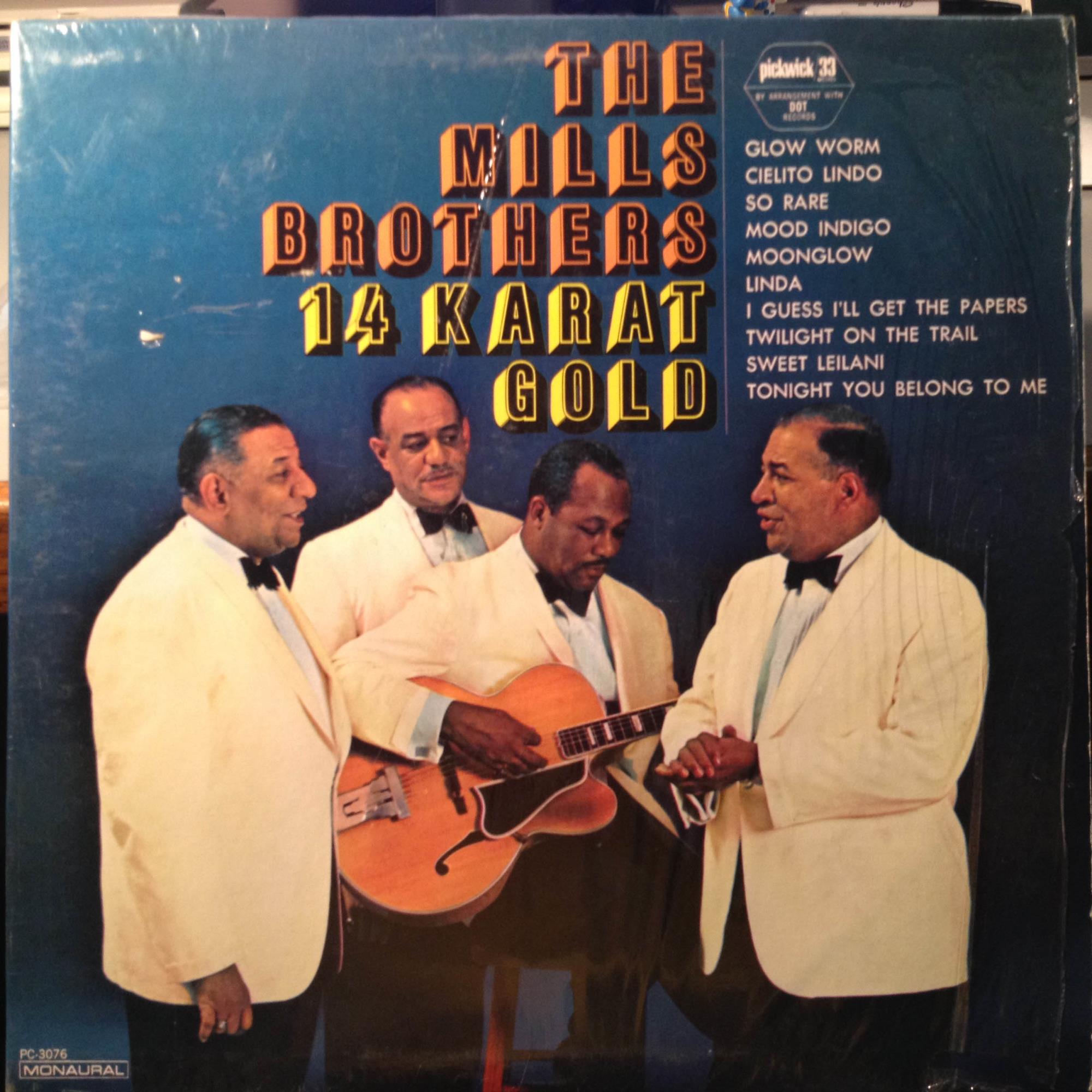 Tag telefonen aflange båd The Mills Brothers - 14 Karat Gold LP Mint- PC-3076 Mono Vinyl 1967 Re–  Shuga Records