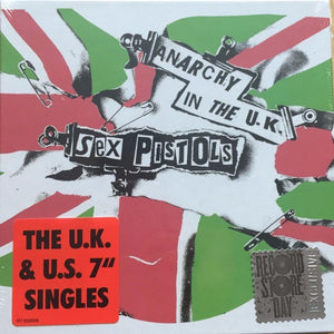 Sex Pistols Anarchy In The Uk Us And Uk Singles New Vinyl Record 2017 Warner Record Store Day 4x7 Boxset Ltd To 3500 Us Copies Punk - 