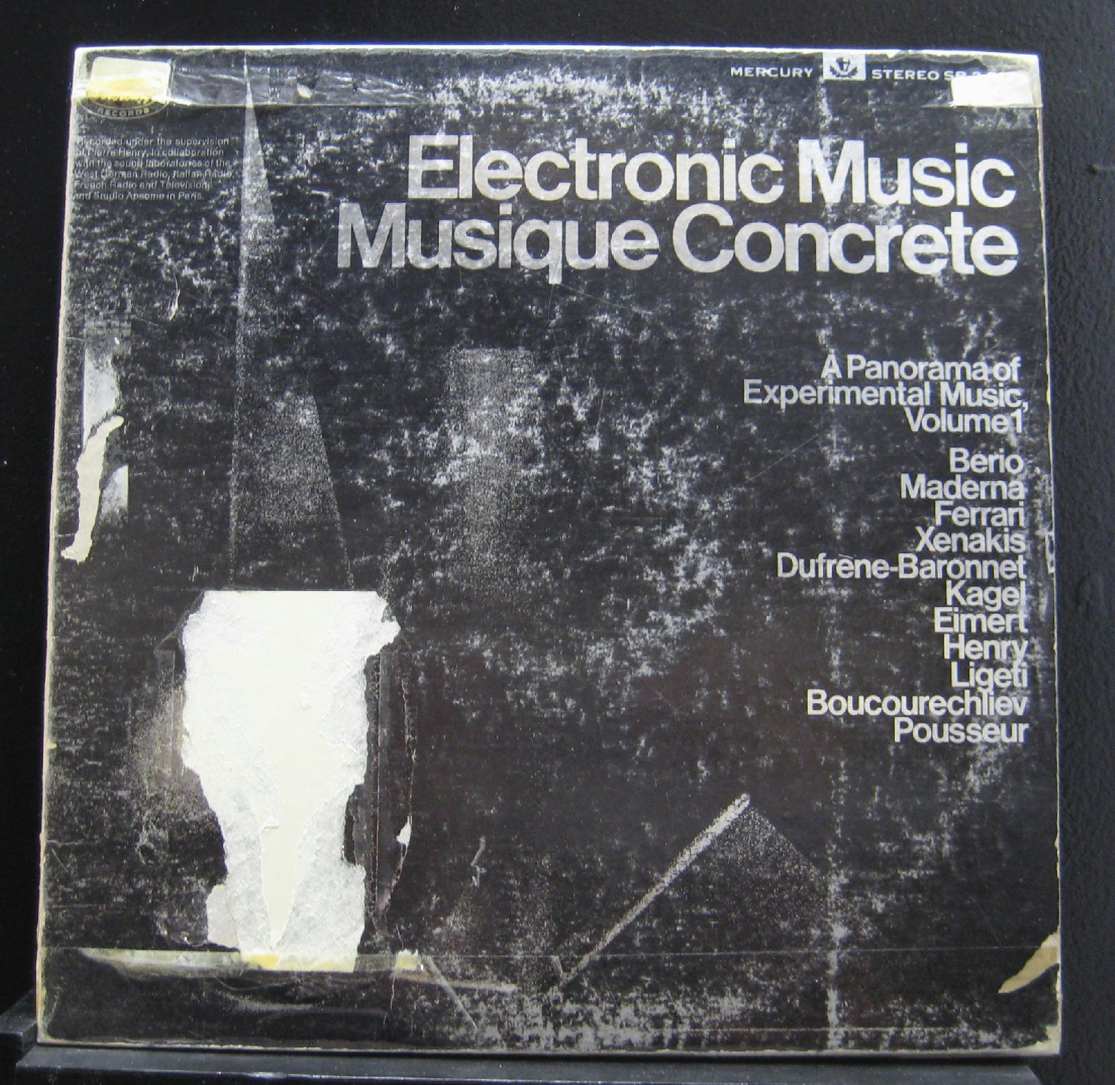 Various - Electronic Musique Concrete 2 LP VG+ SR2 9123 Xenakis USA Vinyl  Record