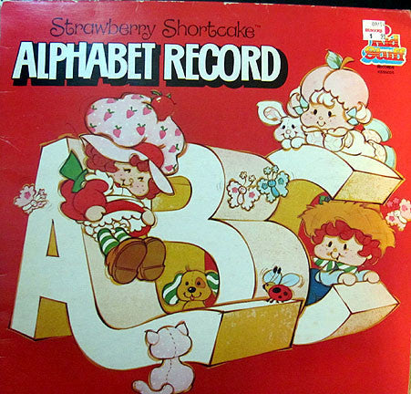 Strawberry Shortcake Alphabet Record Vg 19 Stereo Usa Children Shuga Records