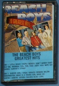 The Beach Boys 20 Greatest Hits Used Cassette Tape 1984 Ediciones Shuga Records