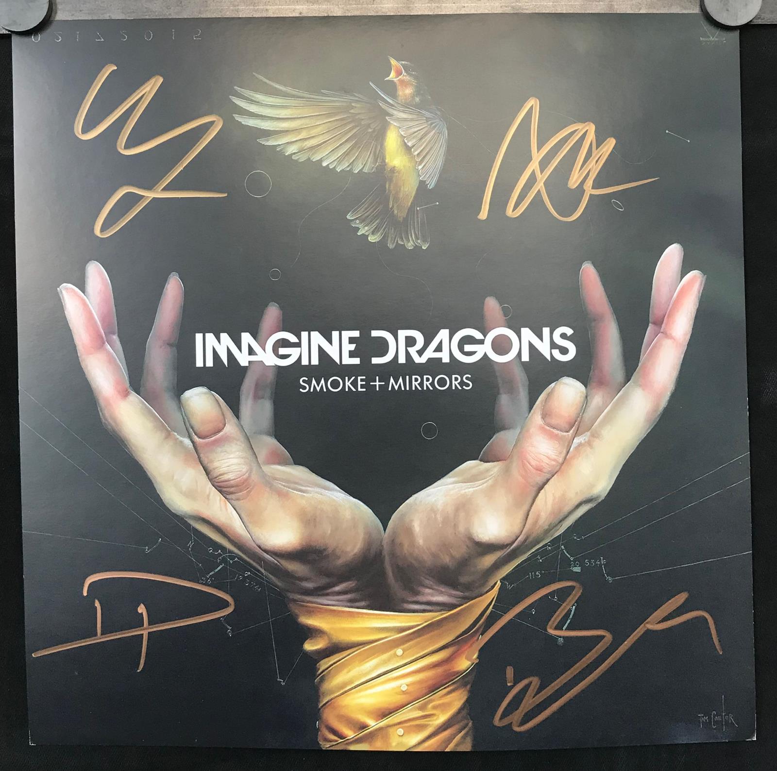 imagine dragon album covers smoke and mirrors