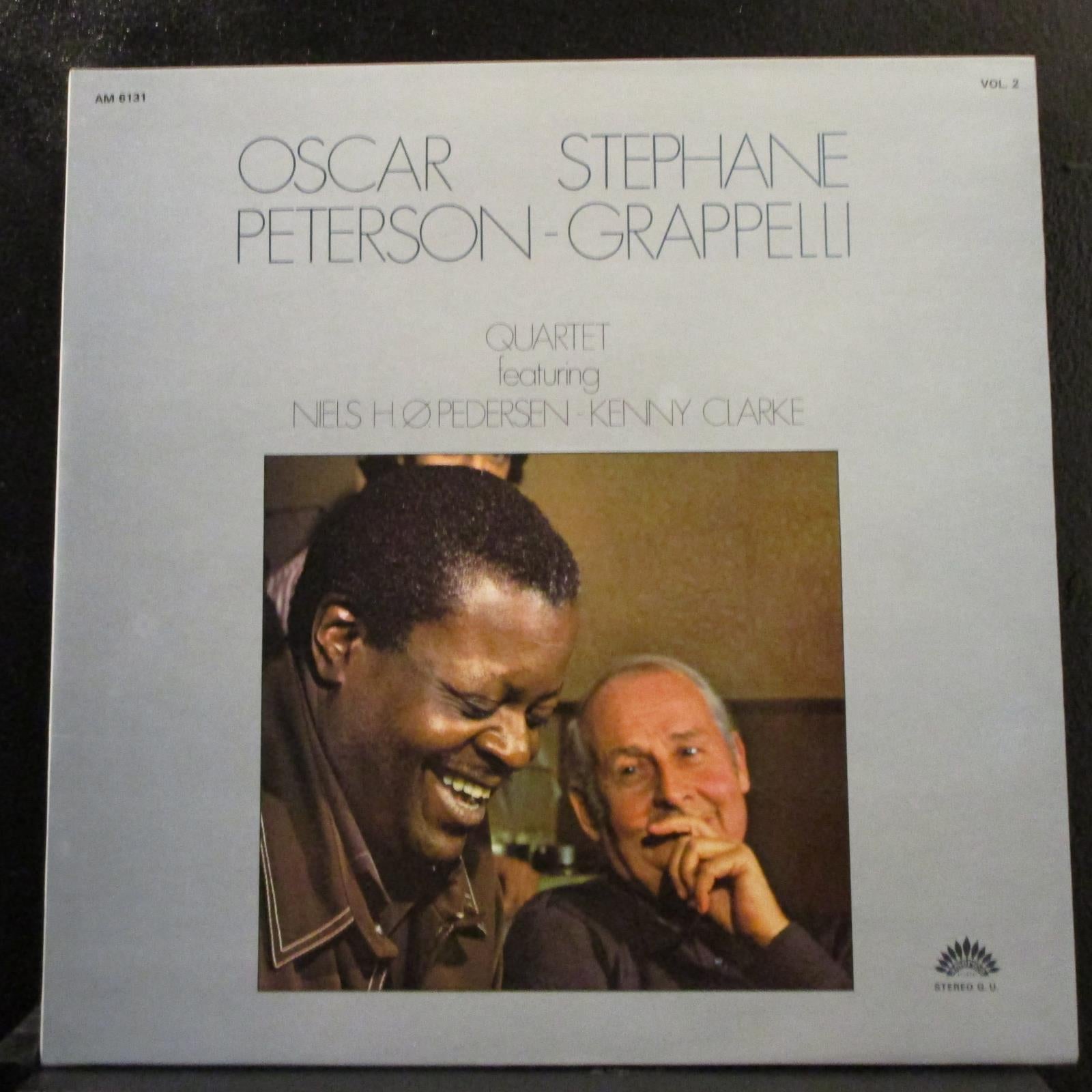 Oscar Peterson - Stephen Grappelli Quartet - Vol. 2 LP Mint- AM 6131 F ...