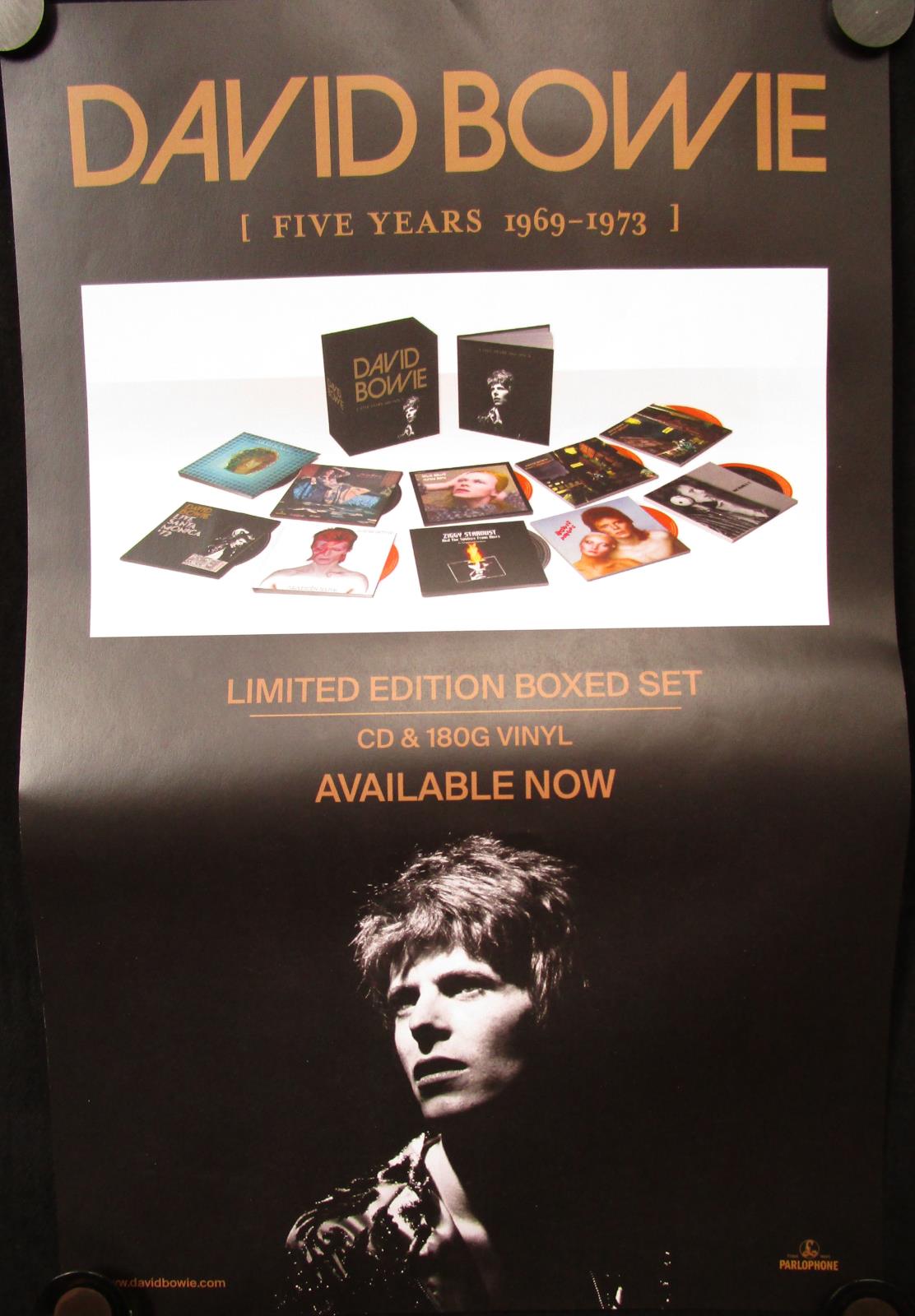 David Bowie - [Five Years 1969-1973] Mint- Poster 16