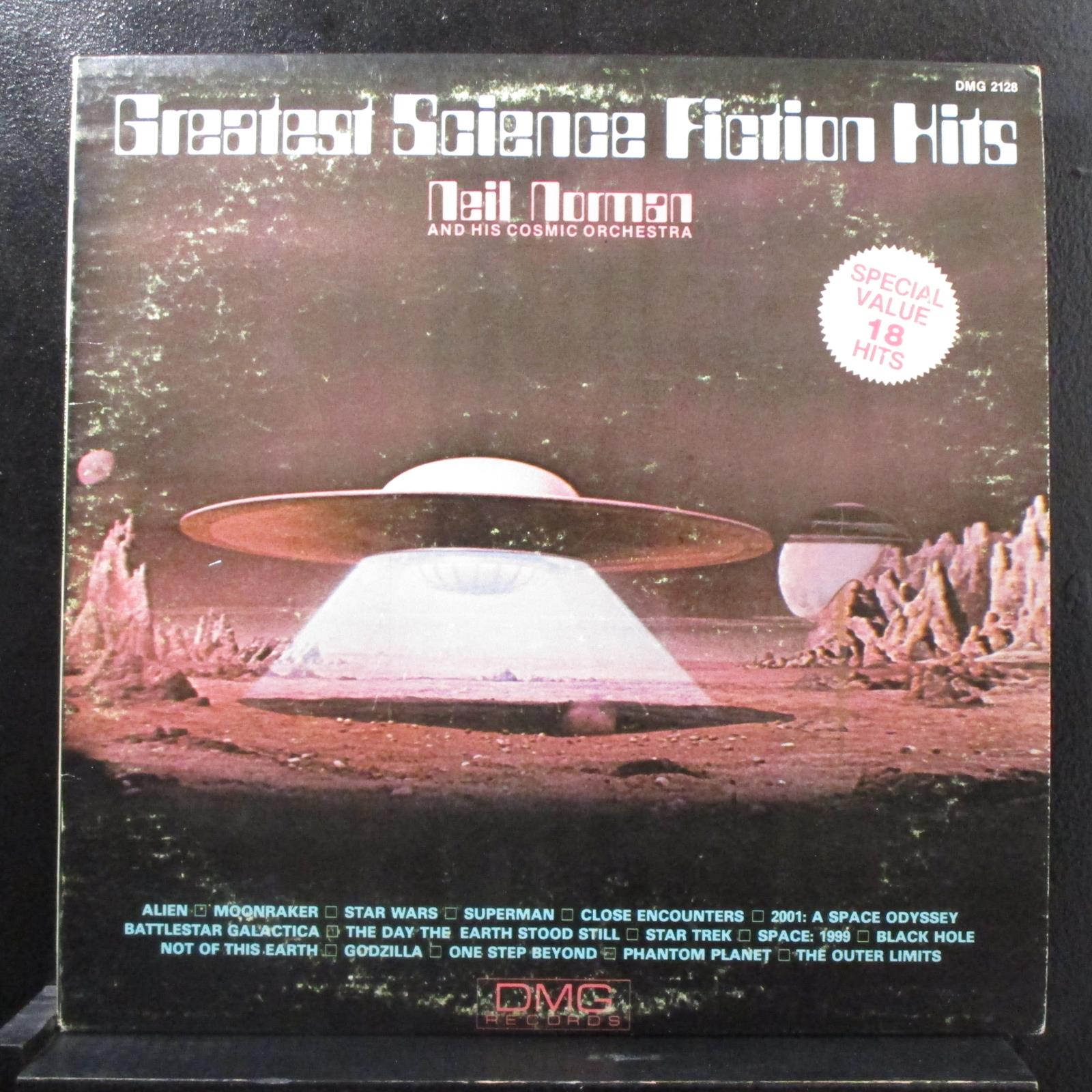 Neil Norman - Greatest Science Fiction Hits LP Mint- DMG 2128 Promo Vinyl  Record