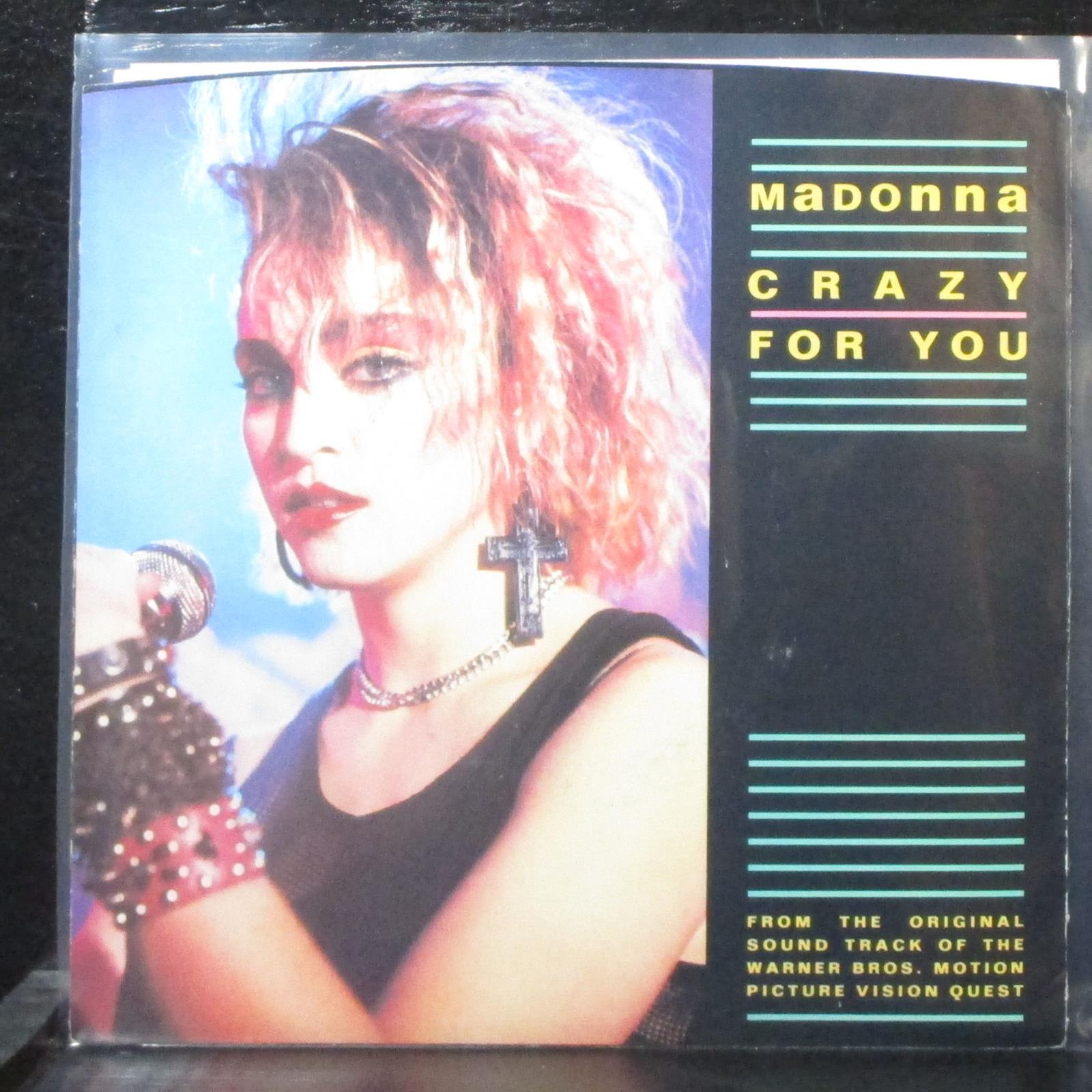 Madonna Berlin Crazy For You No More Words 7 Mint Geffen 7 290 Shuga Records