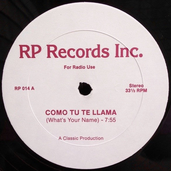 Sly Fox / Willie Colón ‎– Como Tu Te Llama / Set Fire To Me - Mint