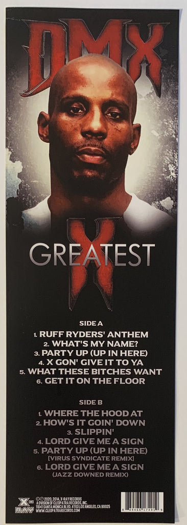 DMX ‎– Greatest Hits ‎– Greatest Hits - New LP 2020 X-Ray/C–