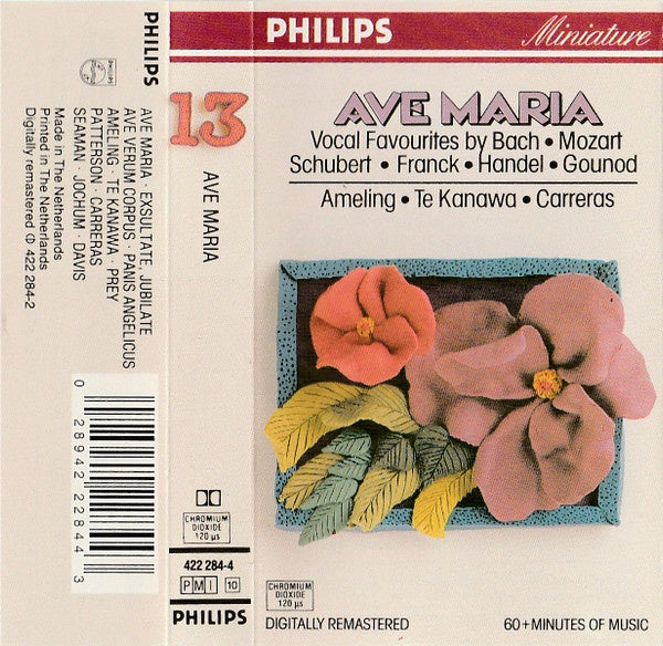 Maan opslag Schadelijk Ameling, Te Kanawa, Carreras – Ave Maria (Vocal Favourites By Bach, Mo–  Shuga Records