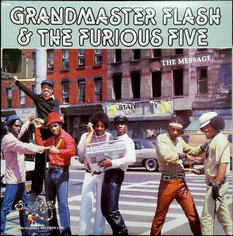 Grand Master Flash & The Furious Five – - Nubt- 12 Single Record 1983–  Shuga Records