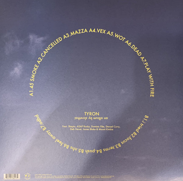 ‎– TYRON - New LP 2021 France Import Vinyl - Shuga Records